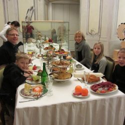 Obisk Dunaja z otroki 67 Lingula I Dunaj